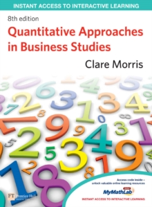 Image for Quantitative Approaches in Business Studies