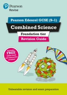 Image for Pearson REVISE Edexcel GCSE (9-1) Combined Science Foundation Revision Guide: For 2024 and 2025 assessments and exams - incl. free online edition