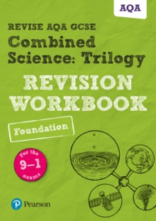 Image for Pearson REVISE AQA GCSE (9-1) Combined Science: Trilogy: Revision Workbook: For 2024 and 2025 assessments and exams (Revise AQA GCSE Science 16)