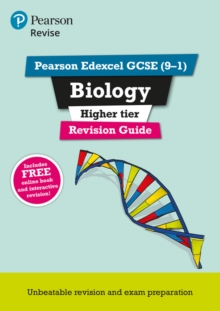 Image for Pearson REVISE Edexcel GCSE (9-1) Biology Higher Revision Guide: For 2024 and 2025 assessments and exams - incl. free online edition (Revise Edexcel GCSE Science 16)