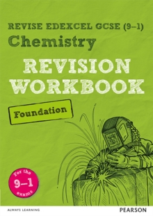 Image for Pearson REVISE Edexcel GCSE (9-1) Chemistry Foundation Revision Workbook: For 2024 and 2025 assessments and exams (Revise Edexcel GCSE Science 16)