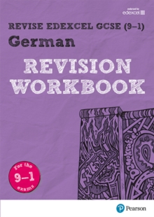Image for Pearson REVISE Edexcel GCSE (9-1) German Revision Workbook : for home learning, 2021 assessments and 2022 exams