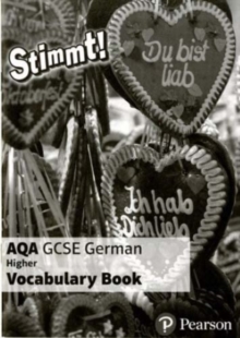 Image for STIMMT AQA GCSE GERMAN VOCABULARY BOOK