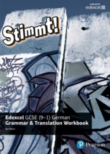 Image for Stimmt! Edexcel GCSE German grammar and translation workbook