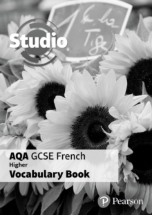 Image for Studio AQA GCSE French Higher Vocab Book (pack of 8)