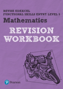 Image for Pearson REVISE Edexcel Functional Skills Maths Entry Level 3 Workbook : for home learning