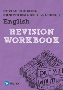 Image for Revise Edexcel functional skills level 1 English: Revision workbook