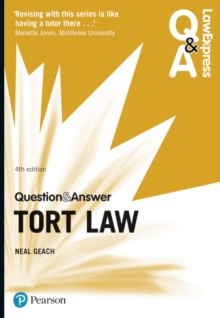 Image for Law Express Question and Answer: Tort Law