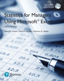 Image for Statistics for Managers Using Microsoft Excel, Global Edition