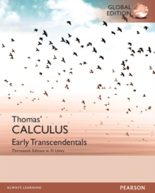 Image for Thomas' calculus: early transcendentals