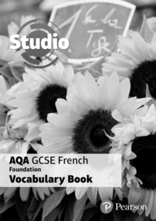 Image for Studio AQA GCSE French Foundation Vocabulary Book (pack of 8)