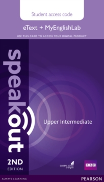 Image for Speakout Upper Intermediate 2nd Edition eText & MyEnglishLab Access Card