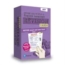 Image for Pearson REVISE AQA GCSE (9-1) English Language Revision Cards (with free online Revision Guide): For 2024 and 2025 assessments and exams