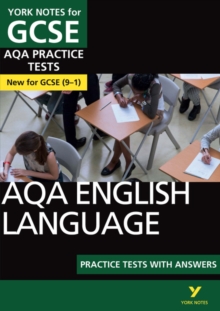 Image for AQA English Language Practice Tests with Answers: York Notes for GCSE the best way to practise and feel ready for and 2023 and 2024 exams and assessments