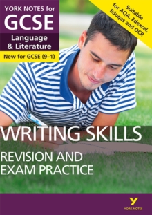 Image for English Language and Literature Writing Skills Revision and Exam Practice: York Notes for GCSE everything you need to catch up, study and prepare for and 2023 and 2024 exams and assessments