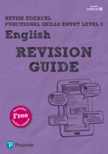 Image for Pearson REVISE Edexcel Functional Skills English Entry Level 3 Revision Guide