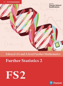 Image for Edexcel AS and A level Further Mathematics Further Statistics 2 Textbook