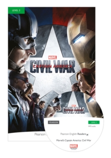 Image for Pearson English Readers Level 3: Marvel - Captain America - Civil War (Book + CD)