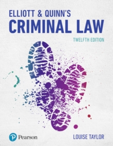 Image for Elliott and Quinn's criminal law