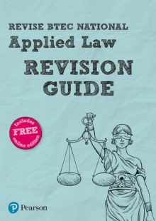 Image for Pearson REVISE BTEC National Applied Law Revision Guide inc online edition - 2023 and 2024 exams and assessments