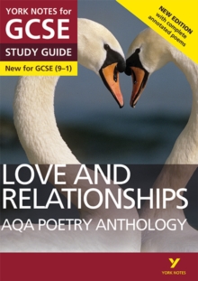 Image for AQA Poetry Anthology - Love and Relationships: York Notes for GCSE everything you need to catch up, study and prepare for and 2023 and 2024 exams and assessments