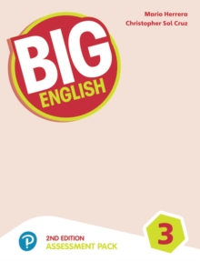 Image for Big English AmE 2nd Edition 3 Assessment Book & Audio CD Pack