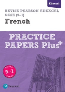 Image for Pearson REVISE Edexcel GCSE (9-1) French Practice Papers Plus : for home learning, 2021 assessments and 2022 exams