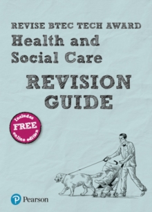 Image for Pearson REVISE BTEC Tech Award Health and Social Care Revision Guide inc online edition - 2023 and 2024 exams and assessments