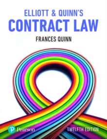 Image for Elliott and Quinn's contract law