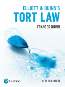 Image for Elliott & Quinn's tort law