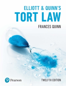 Image for Elliott & Quinn's Tort Law