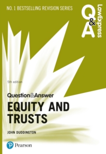 Image for Law Express Question and Answer: Equity and Trusts, 5th edition