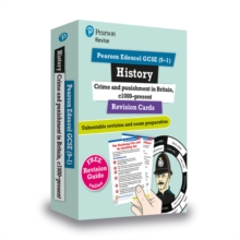Image for Pearson REVISE Edexcel GCSE (9-1) History Crime and Punishment in Britain Revision Cards : for home learning, 2022 and 2023 assessments and exams