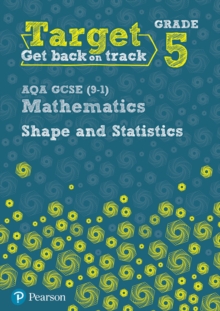 Image for Target Grade 5 AQA GCSE (9-1) Mathematics Shape and Statistics Workbook