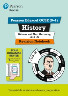 Image for Pearson REVISE Edexcel GCSE  (9-1) History Weimar and Nazi Germany Revision Notebook: For 2024 and 2025 assessments and exams (Revise Edexcel GCSE History 16)