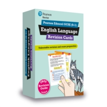 Image for Pearson REVISE Edexcel GCSE English Language Revision Cards (with free online Revision Guide): For 2024 and 2025 assessments and exams (REVISE Edexcel GCSE English 2015)