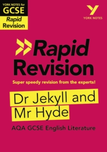 Image for York Notes for AQA GCSE Rapid Revision: Jekyll and Hyde catch up, revise and be ready for and 2023 and 2024 exams and assessments