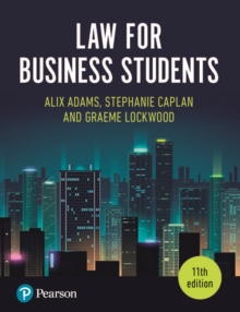 Image for Law for business students.