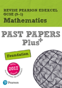 Image for Pearson REVISE Edexcel GCSE Maths Foundation Past Papers Plus inc videos - 2023 and 2024 exams