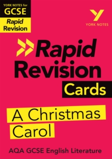 Image for York Notes for AQA GCSE (9-1) Rapid Revision Cards: A Christmas Carol
