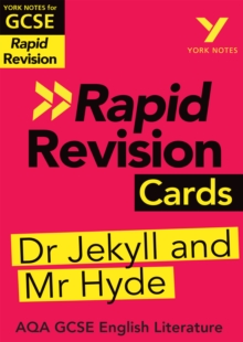Image for York Notes for AQA GCSE (9-1) Rapid Revision Cards: The Strange Case of Dr Jekyll and Mr Hyde