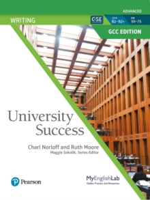 Image for University Success GCC Advanced Writing Student Book & Student MyEnglishLab