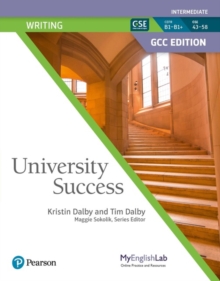Image for University Success GCC Intermediate Writing Student Book & Student MyEnglishLab