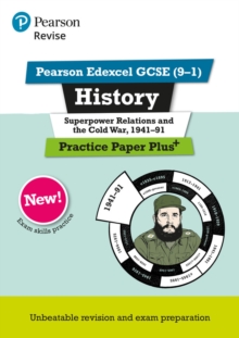 Image for Pearson REVISE Edexcel GCSE History Superpower relations and the Cold War, 1941-91 Practice Paper Plus - 2023 and 2024 exams