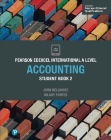 Image for Pearson Edexcel International A Level Accounting Student Book