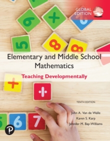 Image for Elementary and middle school mathematics  : teaching developmentally