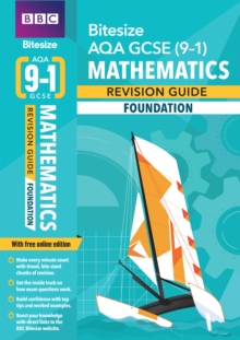 Image for BBC Bitesize AQA GCSE (9-1) Maths Foundation Revision Guide uPDF