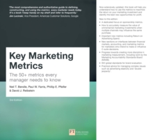 Image for Key Marketing Metrics: The 50+ Metrics Every Manager Needs to Know