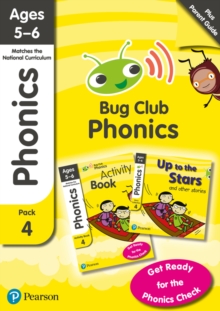 Image for Phonics - Learn at Home Pack 4 (Bug Club), Phonics Sets 10-12 for ages 5-6 (Six stories + Parent Guide + Activity Book)