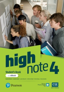 Image for High Note Level 4 Student's Book & eBook with Extra Digital Activities & App